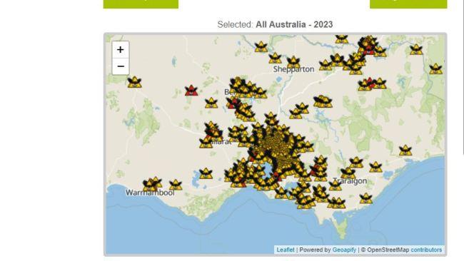 Considering relocating to Victoria? You might want to rethink that. Picture: MagpieAlert!