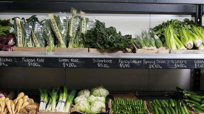 An array of green. Picture: Ian Currie