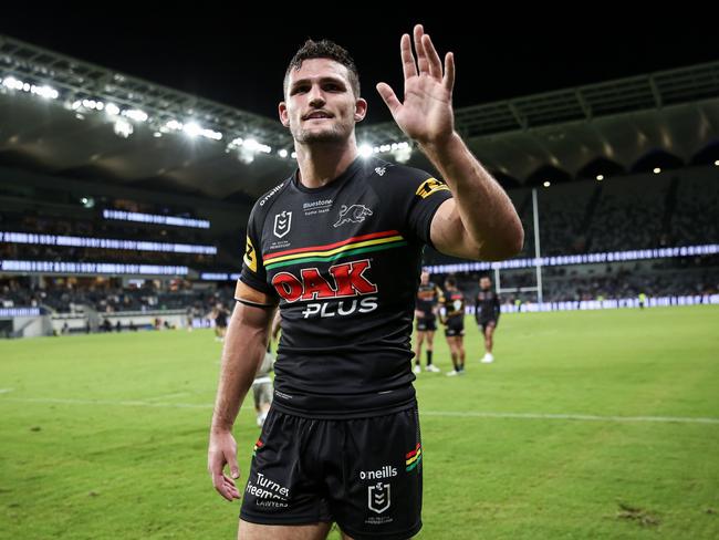 Nathan Cleary took a pay cut to benefit Penrith’s retention strategy.