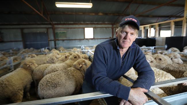 Tony Holt is no stranger to the adversities of farming. Picture: Alex Coppel