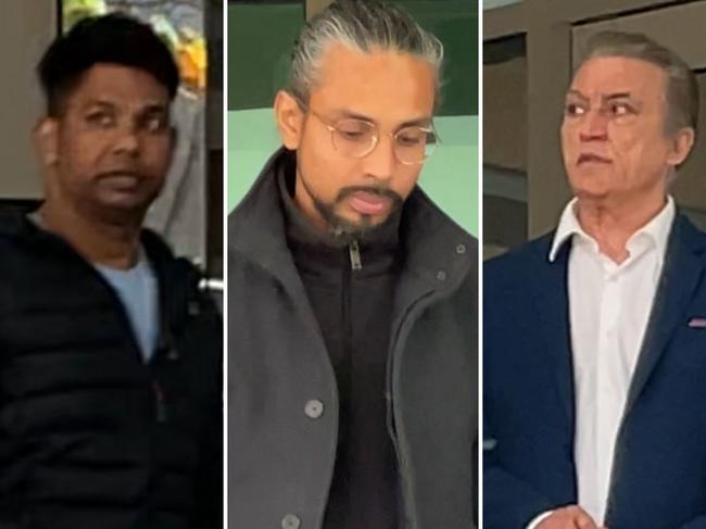 Three men charged over an alleged BDSM gang rape of a woman. Colin Charles, 36, Shams Rehman, 64 and Joseph Deepak, 40 allegedly surprised tied up woman with group sex she had not consented to. THUMBNAIL.