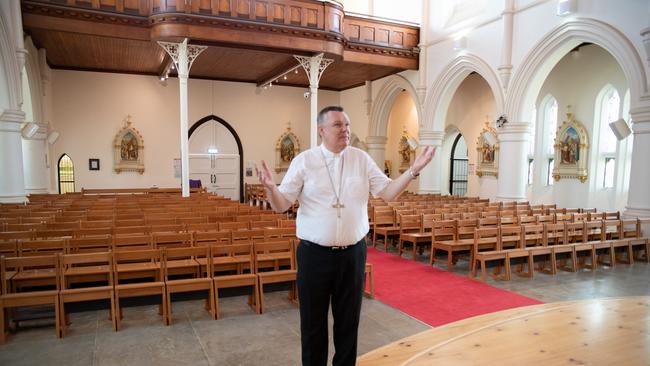 Townsville Bishop Tim Harris is worried about the implications of the Voluntary Assisted Dying laws being introduced into Catholic run facilities.