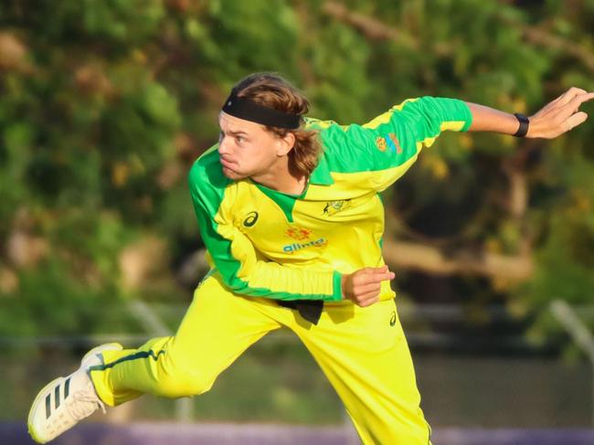 Corey Rocchiccioli was the leading bowler in the Top End T20 tournament. Picture: NT Cricket.