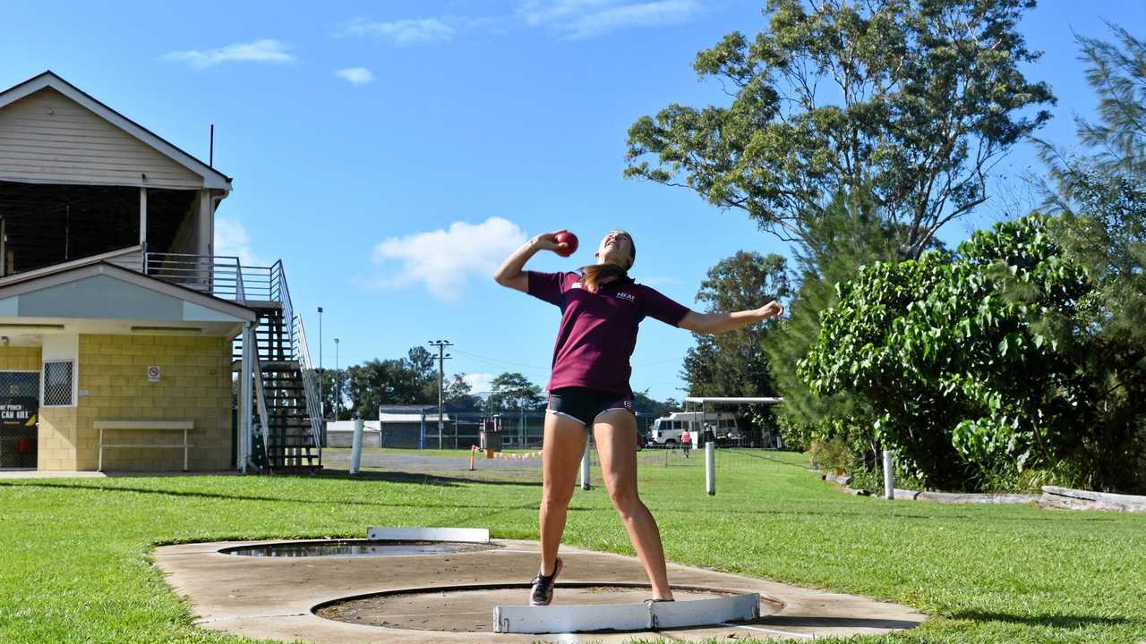 Gympie Athletics - Chantelle Chippindall. Picture: Bec Singh