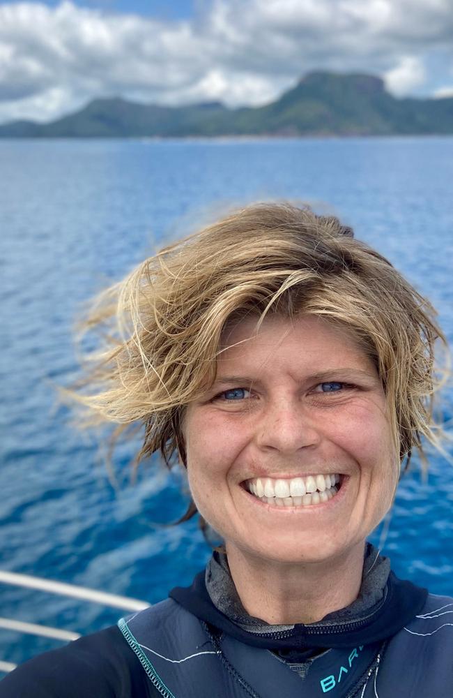 Postdoctoral researcher Dr Gemma Galbraith has been awarded a Churchill Fellowship for her work to further knowledge of Australia’s deep coral reefs. Picture: Supplied.