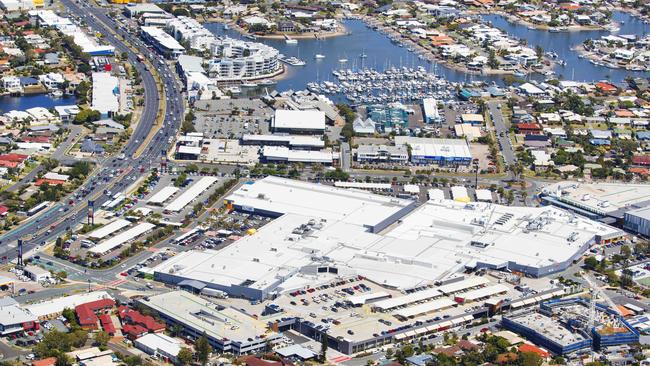 Kawana Shopping World where the altercation took place. Picture: Lachie Millard