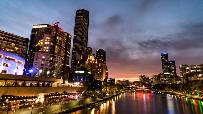 A stroll along Southbank to watch the sunset over the Yarra River is always good to include in a visit to the Victorian capital.