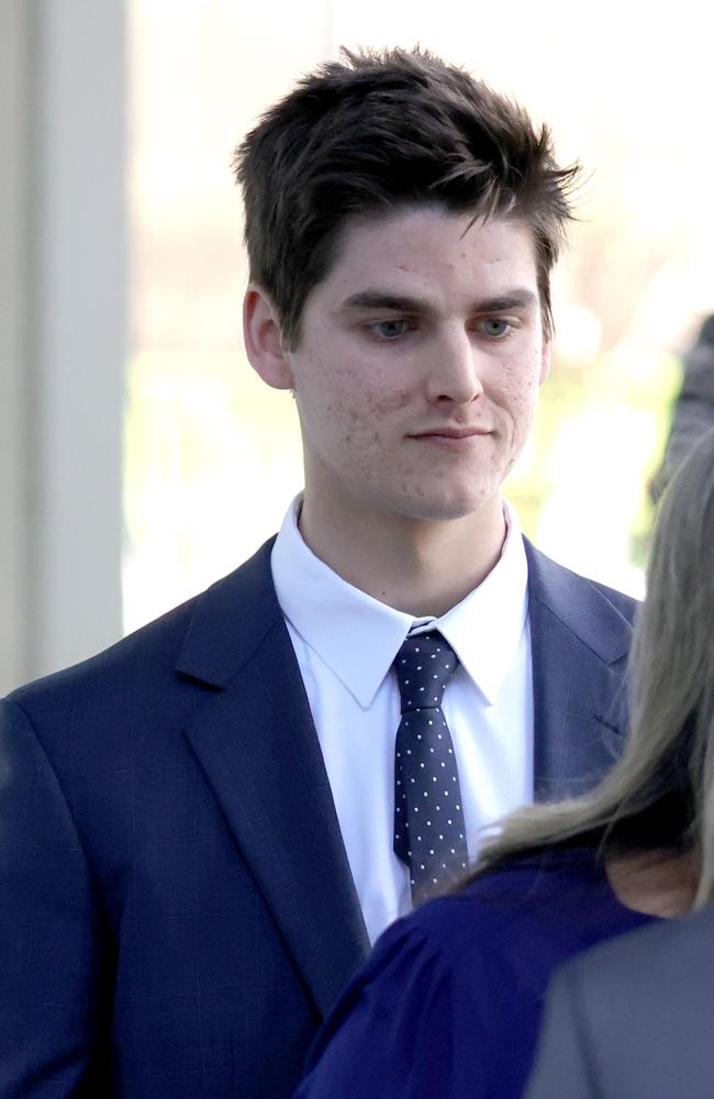 Jake Thomas Barrientos leaves Brisbane Supreme Court on Monday, July 22. Photo: Steve Pohlner