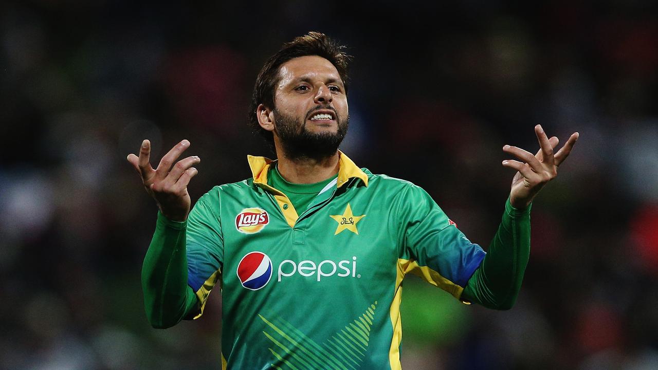 Shahid Afridi has revealed his real age, sort of.