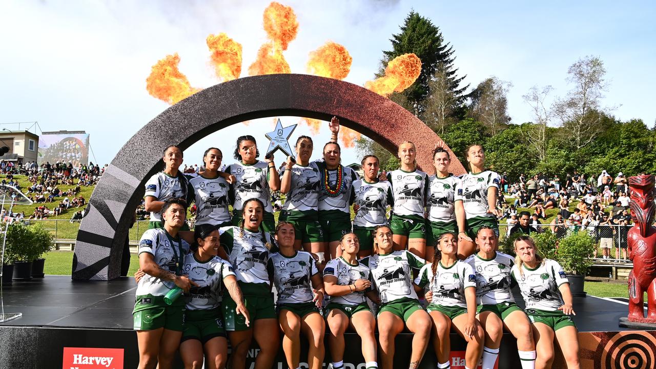 The Maori Ferns have reclaimed the NRL All-Stars title from the Indigenous All-Stars. Photo by Hannah Peters/Getty Images