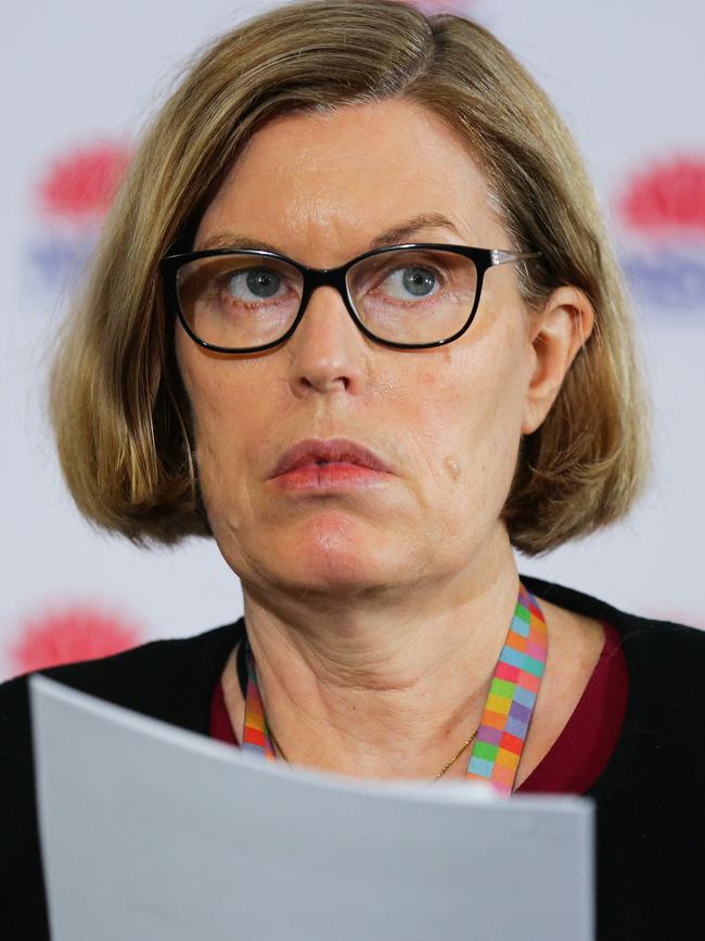 NSW chief health officer Dr Kerry Chant. Picture: Gaye Gerard