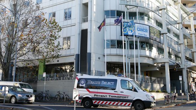 The former Peter MacCallum hospital in St Andrews Place, East Melbourne. Picture Norm Oorloff