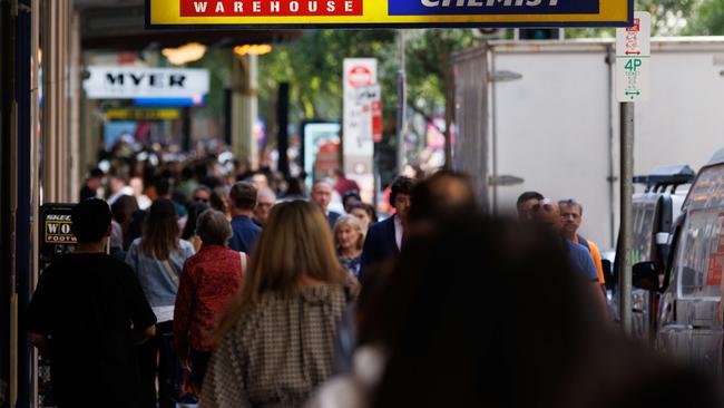 Australia’s population growth is keeping the economy ticking. Picture: NewsWire / Max Mason-Hubers