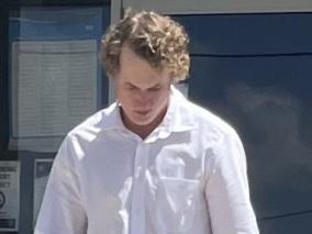 Mackay tradie Harrison Neale Bryan pleads guilty to drunken outburst at Airlie Beach. Picture: Estelle Sanchez