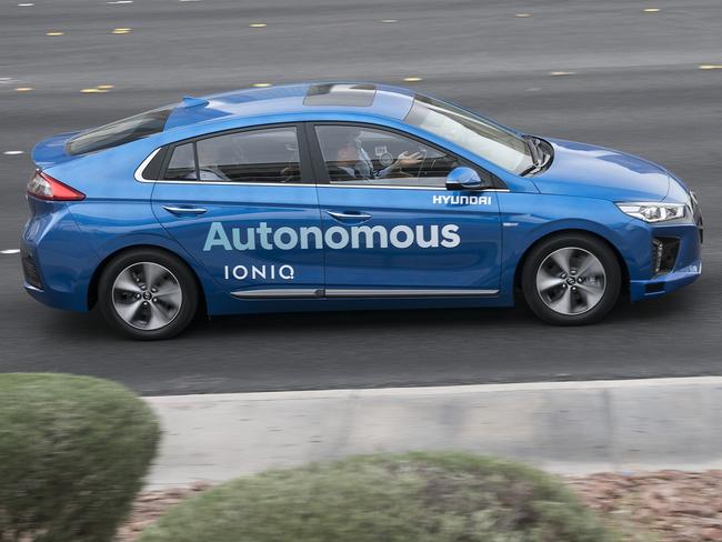 Hyundai's self-driving Ioniq