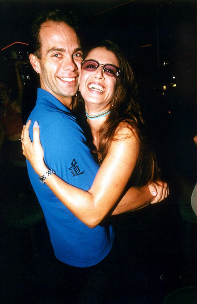 Michal and Maryam Hare at Melbas, 2000.