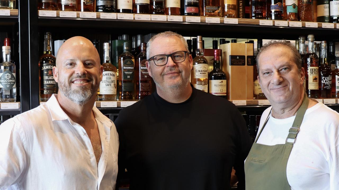 Luke Stringer, Tony Kelly and Harry Lilai will open Bocca Italian at Bokarina Beach in June.