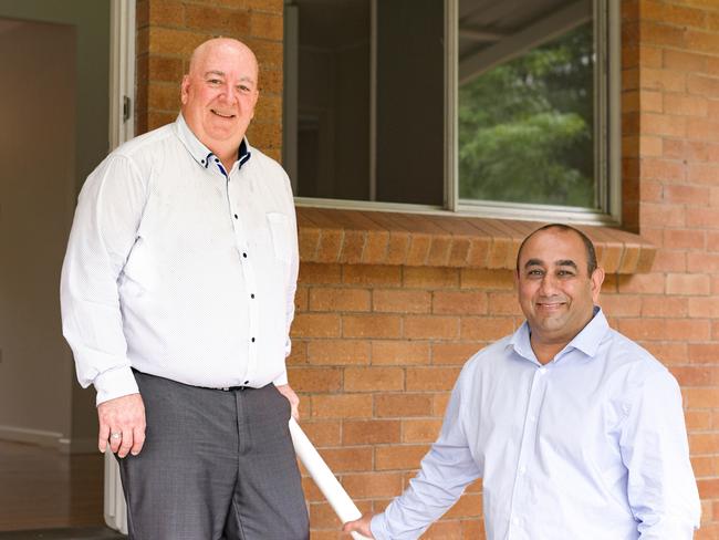 York Realty Toowoomba sales consultant team, (from left) Scott Couper and John Rizqallah