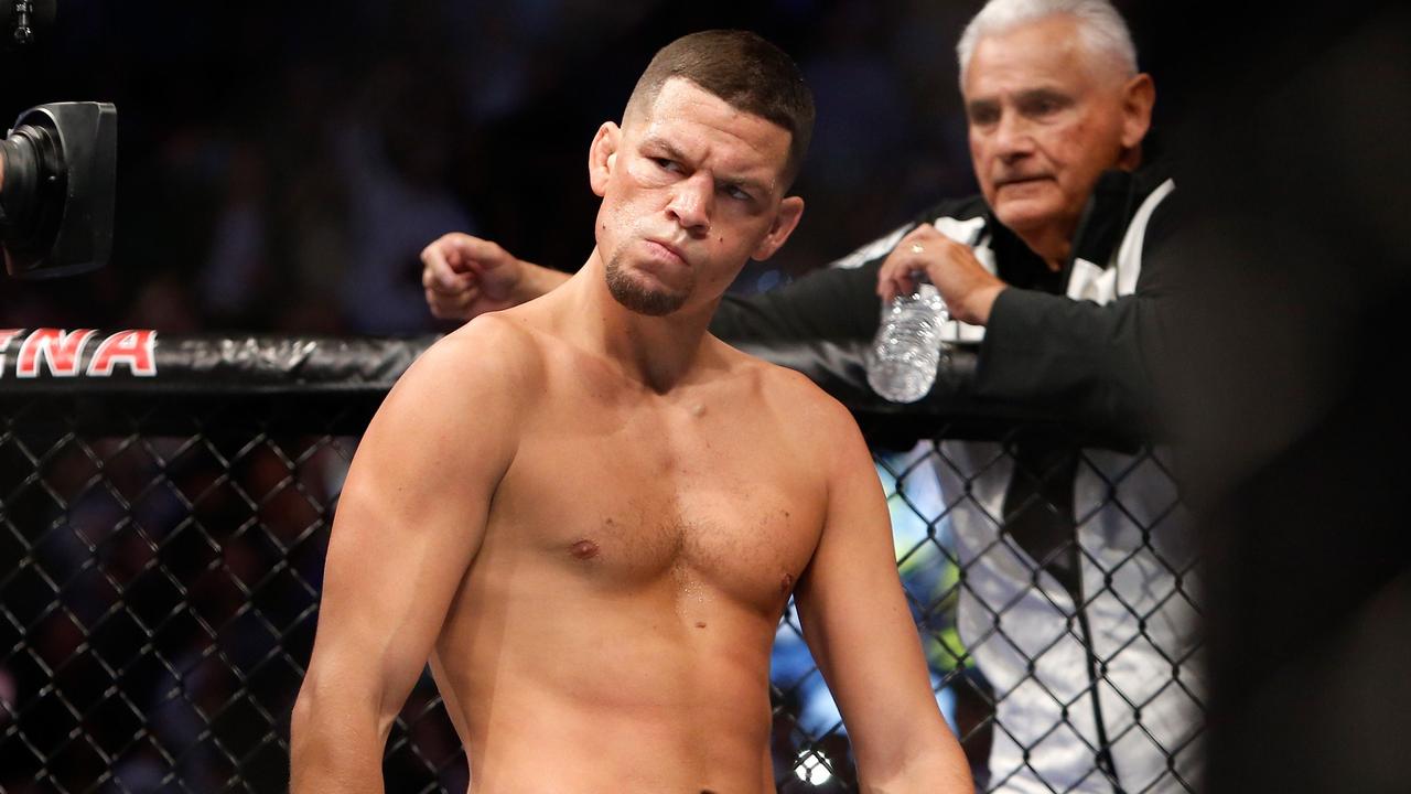 Nate Diaz publicly asked to be released from the UFC. Steve Marcus/Getty Images/AFP