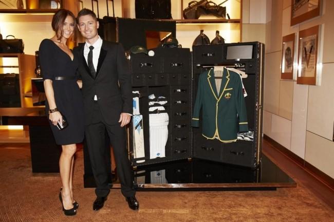 Louis Vuitton cricket trunk. Designed by Michael Clarke . . .