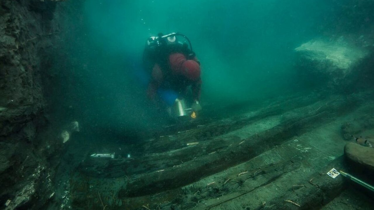 The incredible find in the ocean. Picture: Egypt Ministry of Tourism and Antiquities