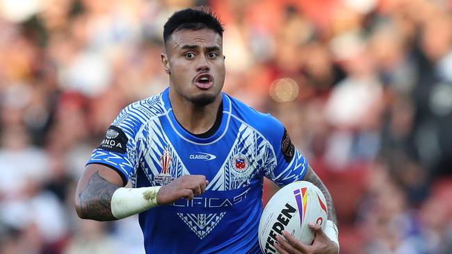 Spencer Leniu is reportedly being targeted by the Roosters. (Photo by Henry Browne/Getty Images for RLWC)