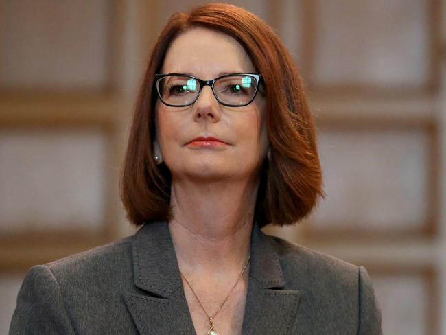 Former Prime Minister Julia Gillard was repeatedly criticised during her political career for not having children. Many people felt she couldn’t relate to the pressures families are under. Picture: Kelly Barnes/The Australian