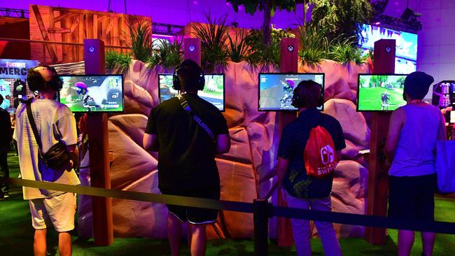 Psychologists warn parents to pay close attention to how much time children are investing in Fortnite, and whether play is affecting family, social, and school life. Picture: AFP