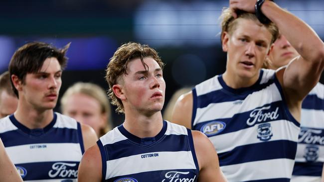 Tanner Bruhn joined the Cats in the off-season. Picture: Getty Images