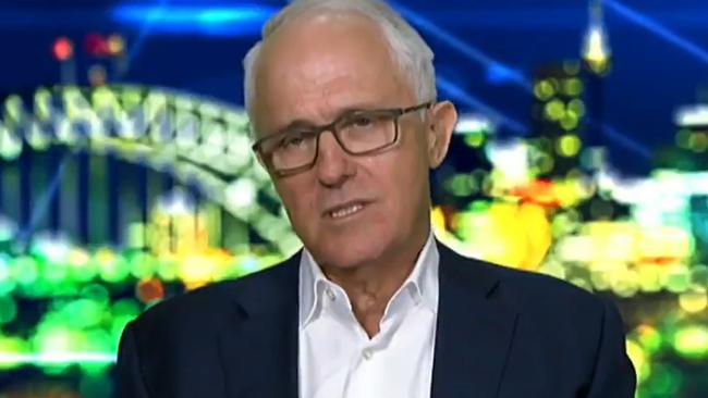 Malcolm Turnbull didn’t pull any punches on The Project Tuesday night. Picture: Channel 10.