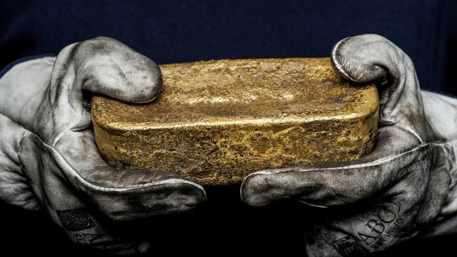 Gold has been trading at record highs and is currently at about $US3167.84 an ounce.