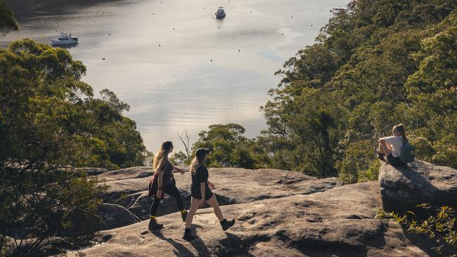 Views across America Bay and Cowan Creek from the America Bay Walking Track, Ku-ring-gai Chase National Park. Source: Destination NSW