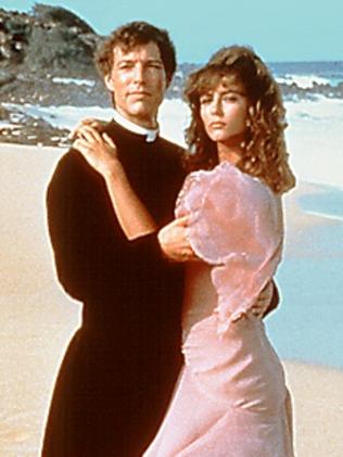 Classic movie ... Richard Chamberlain and Rachel Ward in The Thorn Birds.