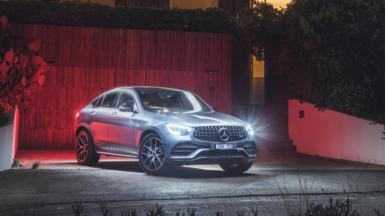 2020 Mercedes-AMG GLC 43 Coupe.