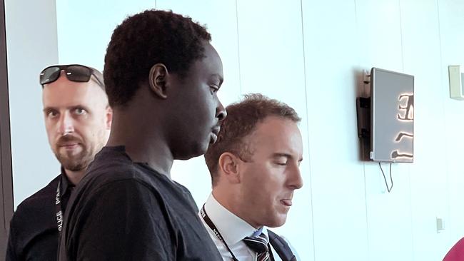 Alleged Setta Gang member 22-year-old Koang Wuordol had previously been charged with the murder of Yiel ‘Yoal’ Deng Gatluak. PICTURE: NCA Newswire / Nicki Connolly