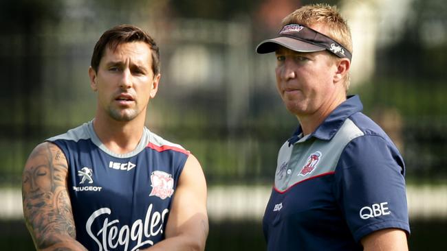 Roosters coach Trent Robinson ahas had to deal with too many Pearce problems in his time.