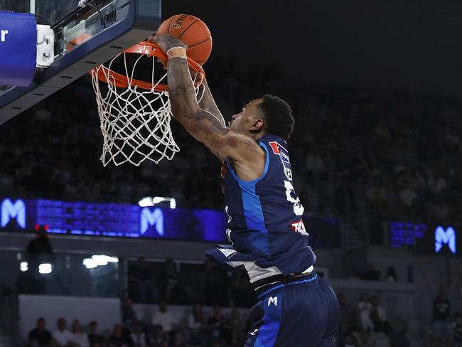 New Melbourne United import guard Rayjon Tucker can’t wait to take on arch rivals the Sydney Kings on Sunday. Picture: Getty Images