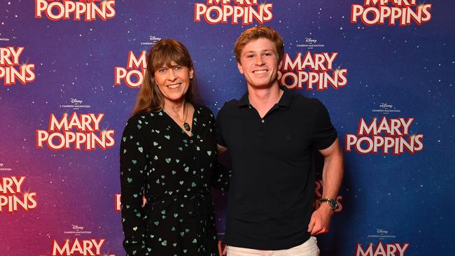 Robert Irwin has shared that he still gets emotional over the loss of his dad. Picture: Jono Searle/Getty Images for Mary Poppins Australia