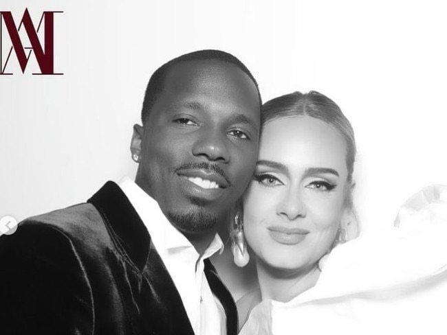 Adele and Rich Paul have been together for two years. Picture: Instagram