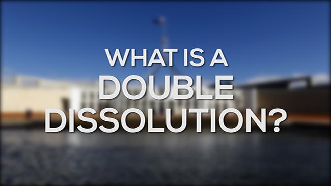 What is a double dissolution?