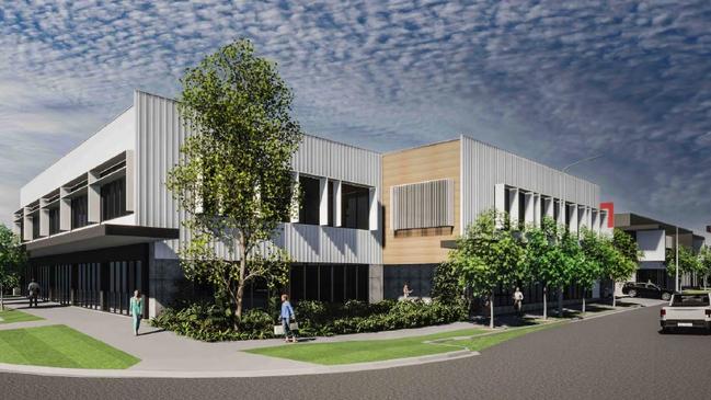 Artist impressions of the northwest view from Fairfax St. Picture: Blackburne Jackson/NeuBau Group.