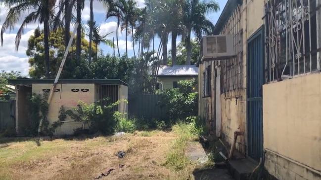 The derelict buildings, used by junkies, have been pulled down.