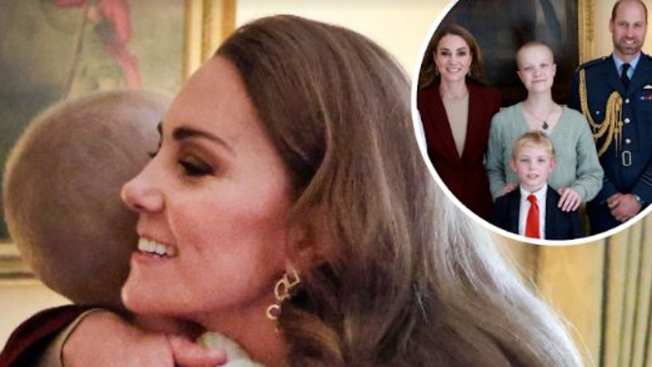 Kate back in the royal spotlight with emotional meeting