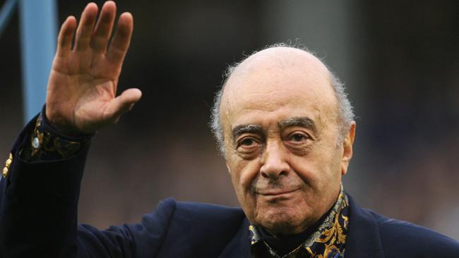 Mohamed Al Fayed was known to Harrods staff as a predator. Picture: AFP.