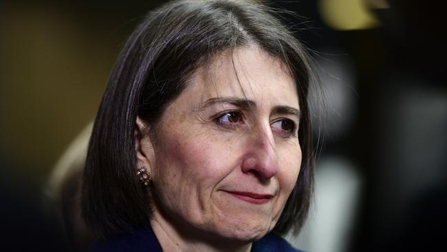 The project has turned into a mess for Premier Gladys Berejiklian. Picture: AAP Image/Bianca De Marchi