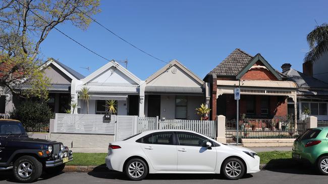 Houses in the inner west in Sydney. Picture: Christian Gilles/NCA NewsWire