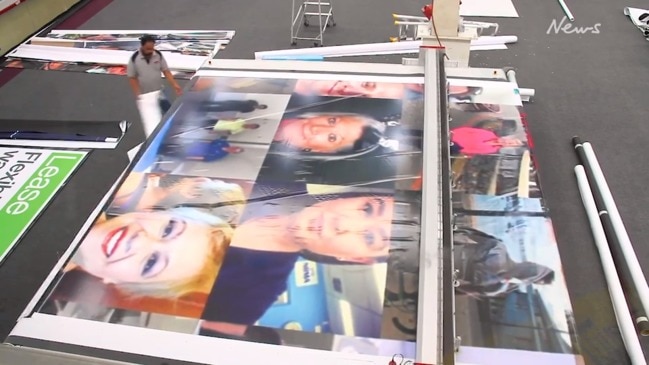 Southern hemisphere’s largest billboard puts up massive ‘thank you’ sign to coronavirus frontline workers