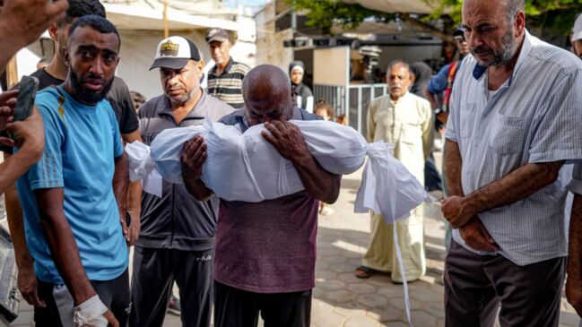 Gaza school strike: More than 100 killed in attack on Gaza City school