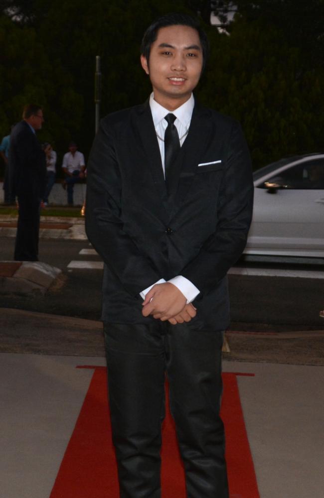Clarence Omandac at Assumption College's year 12 formal on April 22, 2025. Photo: Jessica Klein