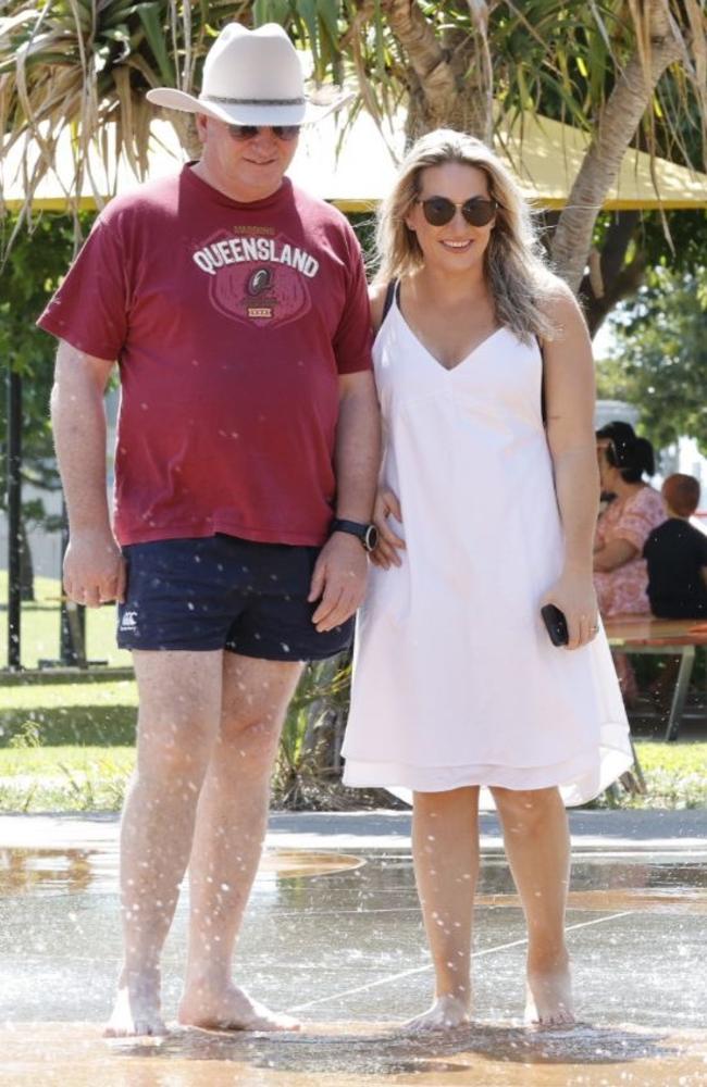 Deputy PM Barnaby Joyce and his partner Vikki Campion. Picture Brad Hunter, Office of the Deputy PM